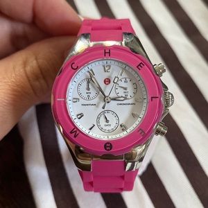 Michelle jelly watch pink NWTs